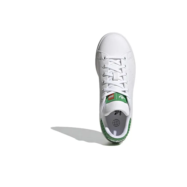 Adidas LEGO X Stan Smith J 'White Green'-4