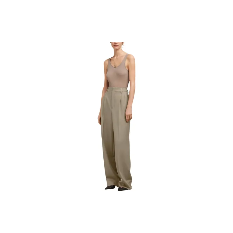 Ami Paris Straight Leg Tailored Trousers-1