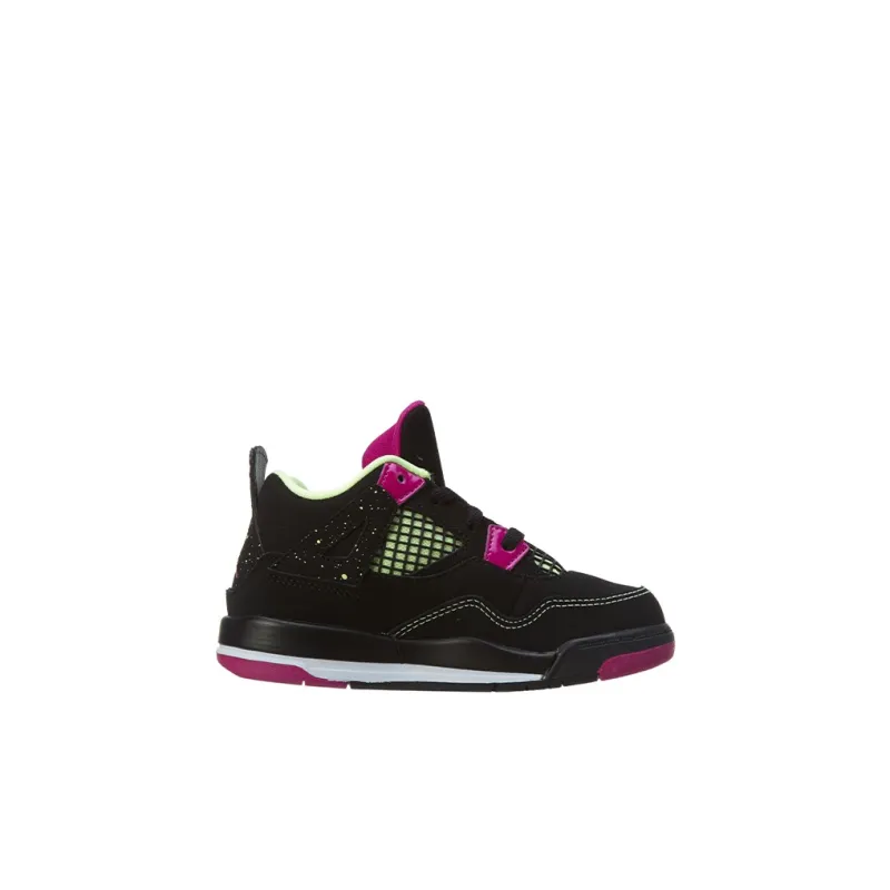 Jordan 4 Retro Fuchsia Lime Black TD-1