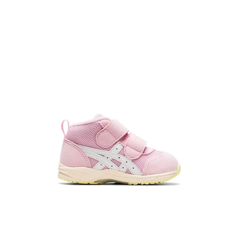Asics GD. Runner Baby MS Mid Abrasion Resistant Mid Top Toddler Shoes Pink White Infant And Toddler-1