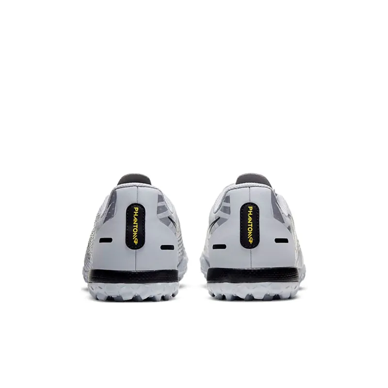 Nike Phantom GT Low Top Kids' Soccer Shoes Gray Silver Black Kids'-4