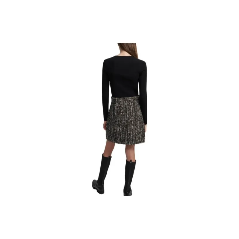 THEORY Long-Sleeved Dresses Women's Black-2