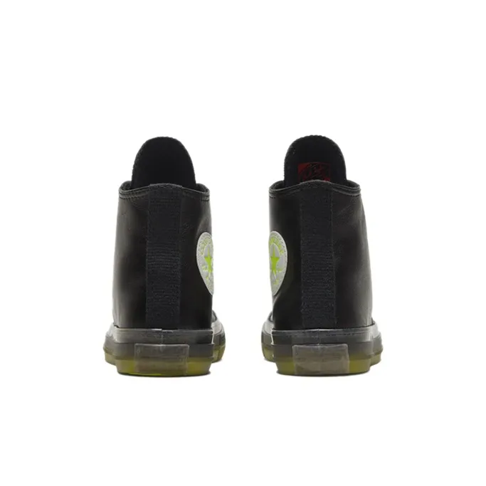 Converse All Star Series Anti-Slip Wear-Resistant High-Top Kids Canvas Shoes Black Green Children Aged 3-7 Years Old-3