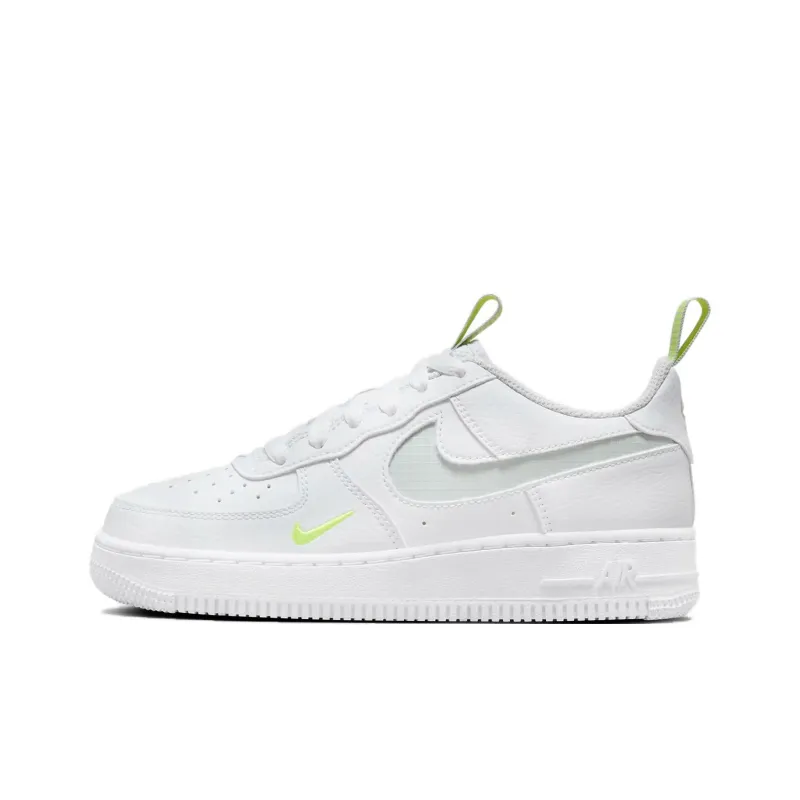 Nike Air Force 1 LV8 GS 'White Volt'-0
