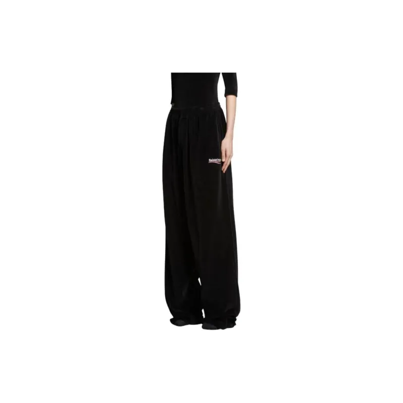 Balenciaga Logo Embroidered Track Pants-4