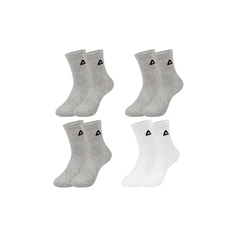 PEAK Mid-Calf Socks Unisex 4 Pack-14