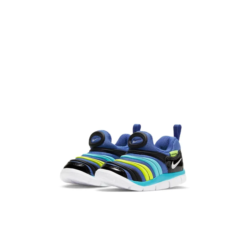 Nike Dynamo Free Low Top Toddler Shoes Black Blue Yellow Infant And Toddler-2