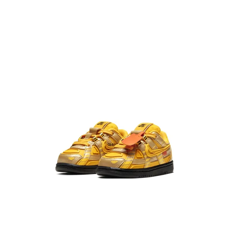 Nike Air Rubber Dunk Off-White University Gold TD-2