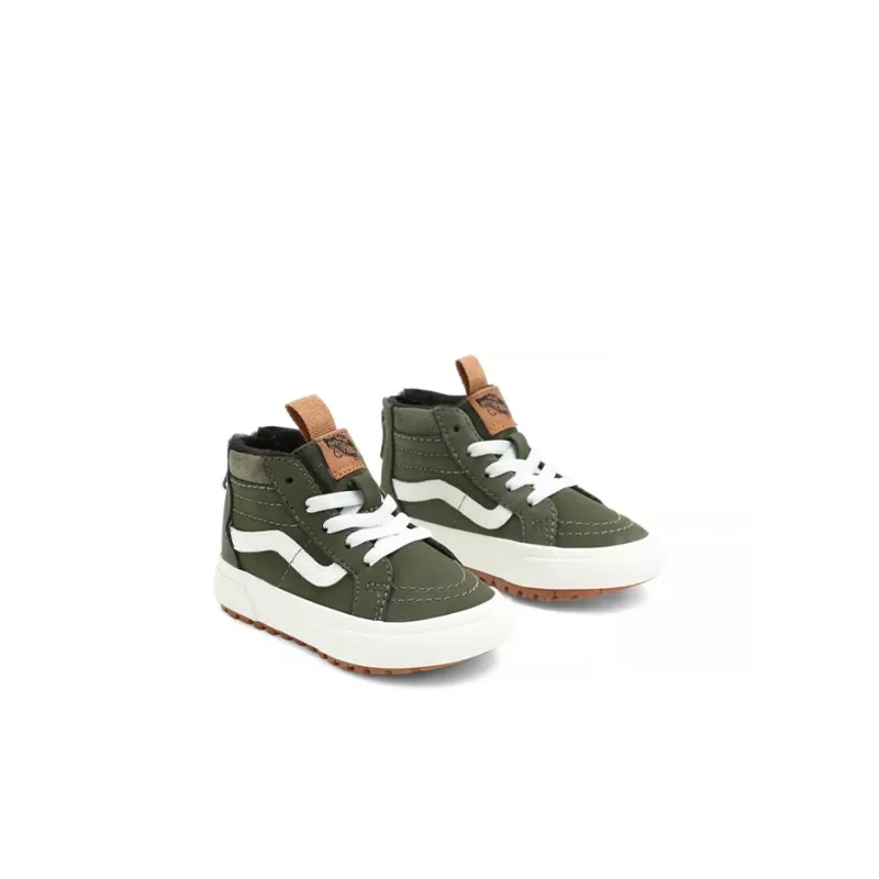 Vans Sk8-Hi Zip Mte-1 Green White-2