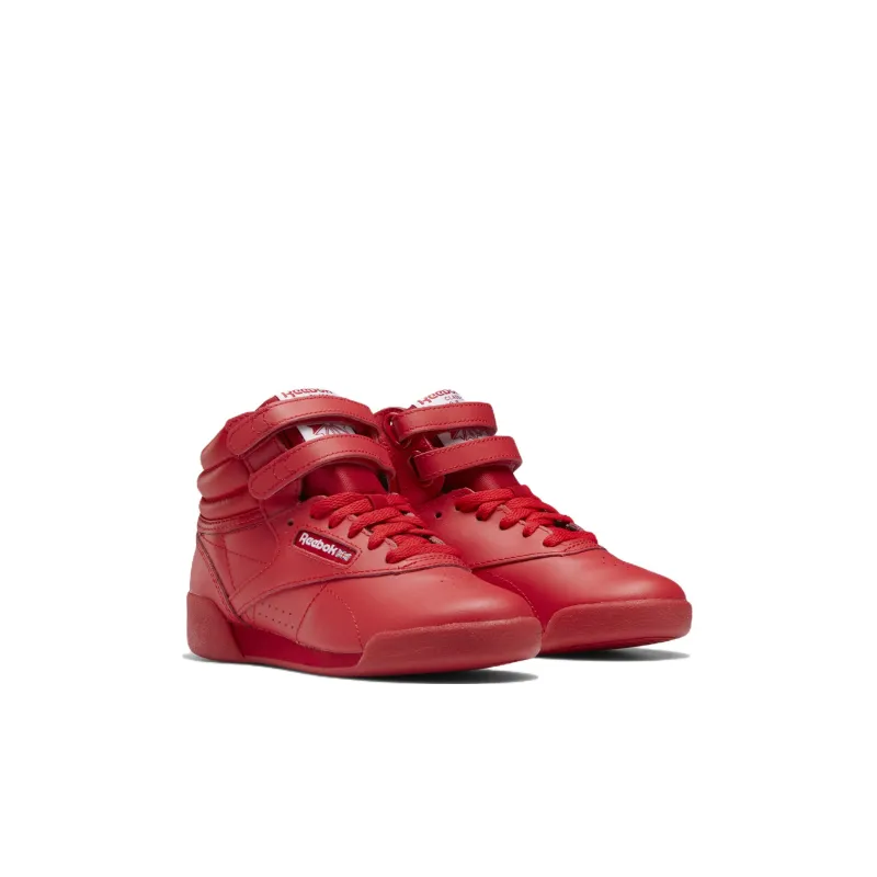 Reebok Freestyle High Little Kid 'Vector Red'-2