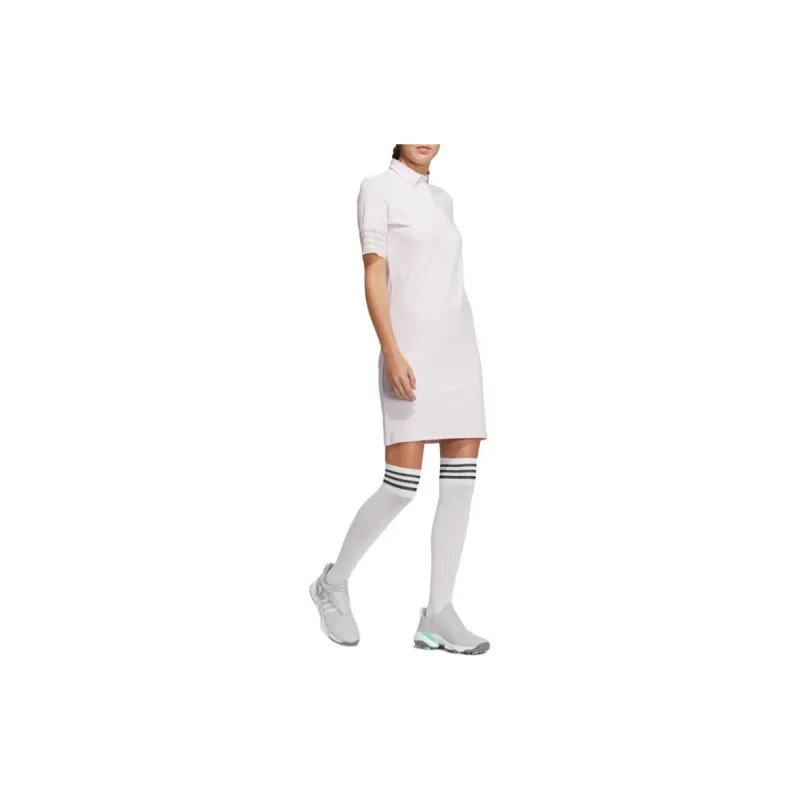 Adidas Short Sleeved Dresses Women's White-6