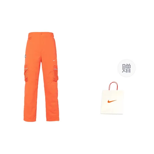 Nike Casual Pants Men Orange