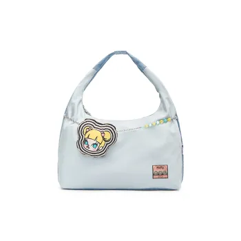 Champion Bubble Mate POP MART Fabric Shoulder Bag Regular Unisex Light Blue/Coffee Brown/Light Pink