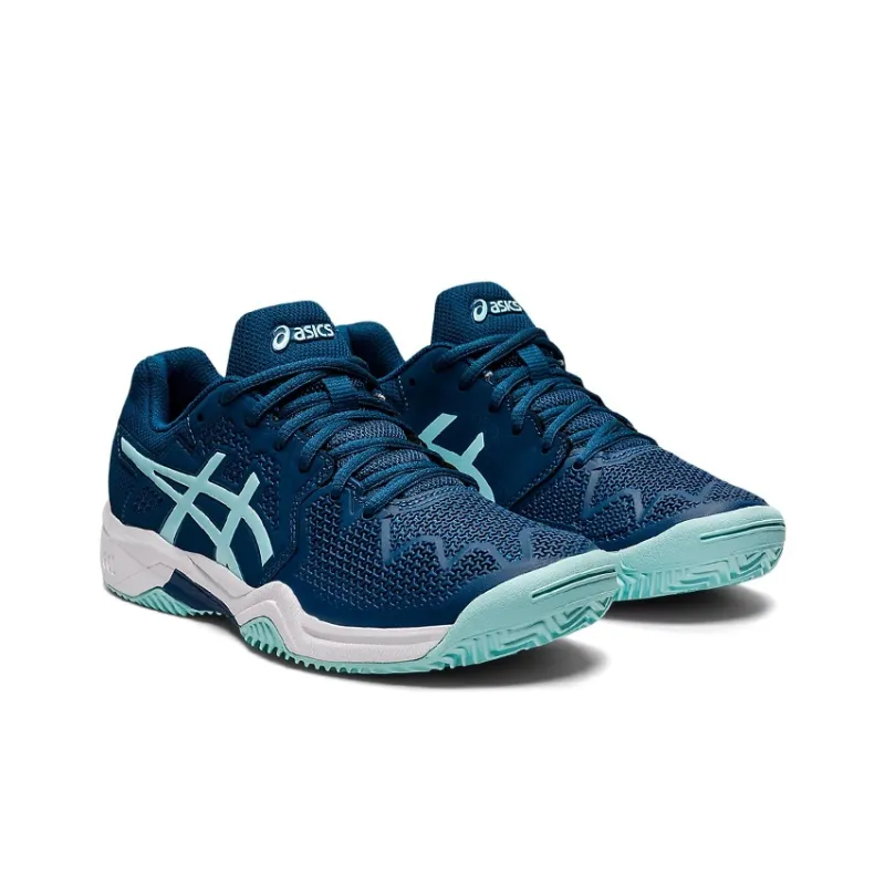 Asics Gel Resolution 8 GS 'Light Indigo Clear Blue'-2