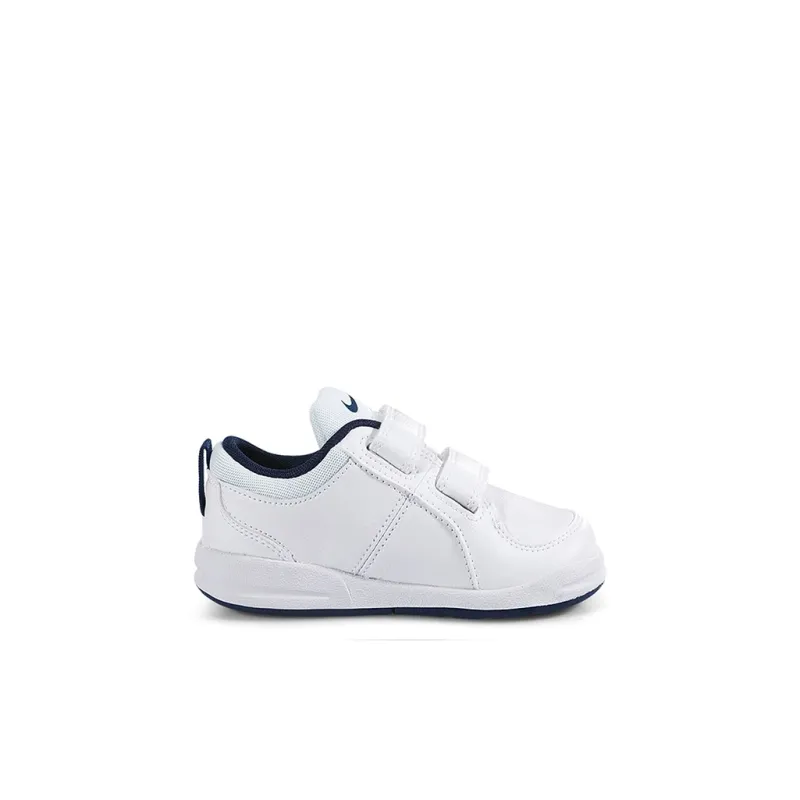 Nike Pico 4 TDC Cushioning, Wear Resistant Low Top Skateboard Shoes Blue White Infant And Toddler-1