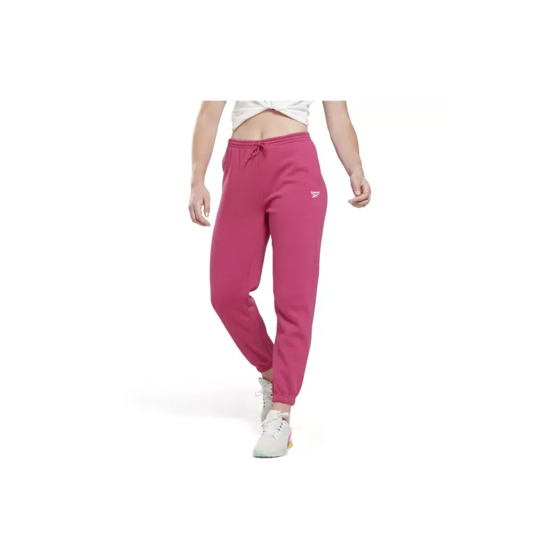 Reebok RI FLEECE JOGGER Knitted Sports Pants Women's Rose Red-2