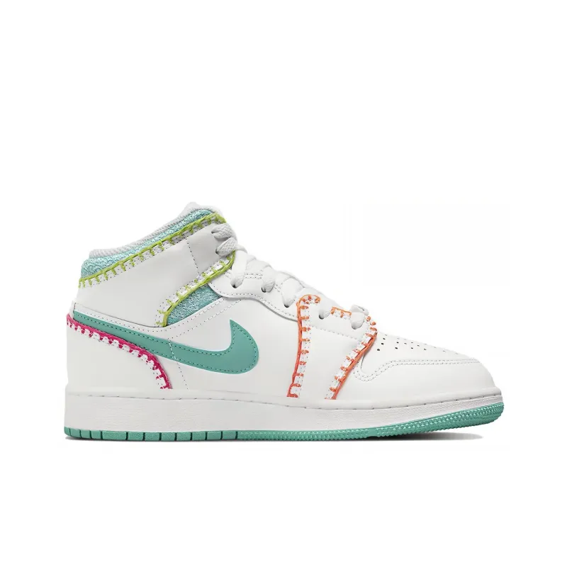 Jordan 1 Mid Multi Knit GS-1