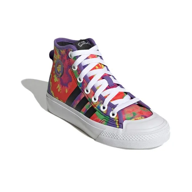 Adidas The Simpsons X Nizza Hi Big Kid 'Lisa Simpson'-2