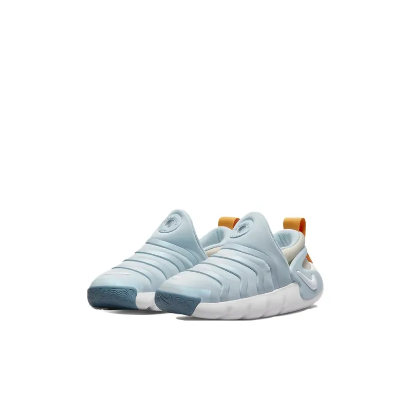 Nike Dynamo GO Slip-Resistant Cushioning Wear-Resistant Sports Casual Shoes Light Blue Children Aged 3-7 Years Old-2