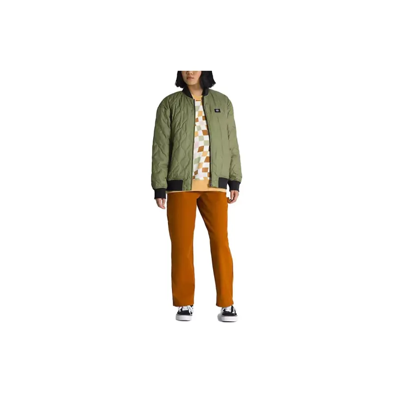Vans Pickett Bomber Jacket Women's Green-3