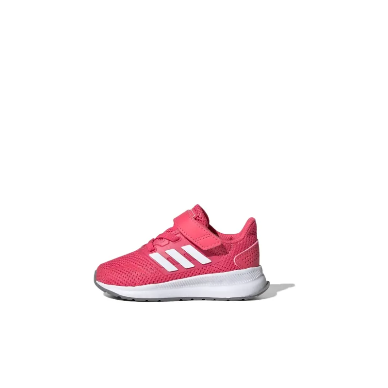 Adidas Neo Runfalcon 1.0 Breathable And Slip Resistant Low Top Toddler Shoes Pink White Infant And Toddler-0