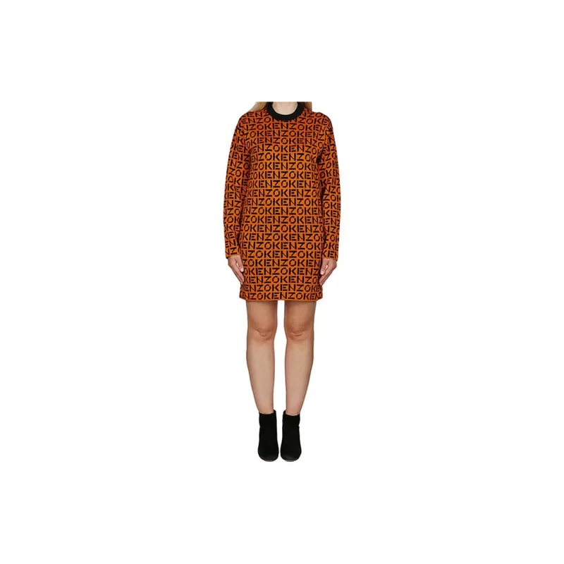 KENZO FW21 Sweater Women's Orange-2