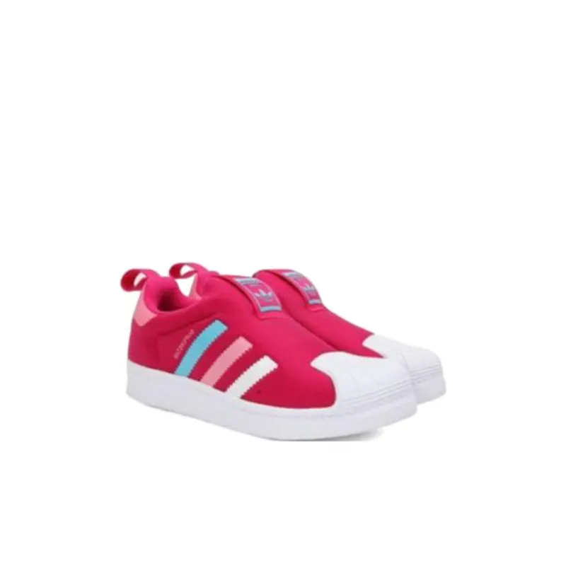 Adidas Originals 360 C Low Top Skateboard Shoes Red Blue Pink Children Aged 3 7 Years Old-3