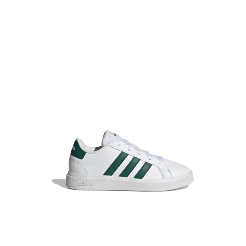 adidas Grand Court Cloud White Collegiate Green GS-1