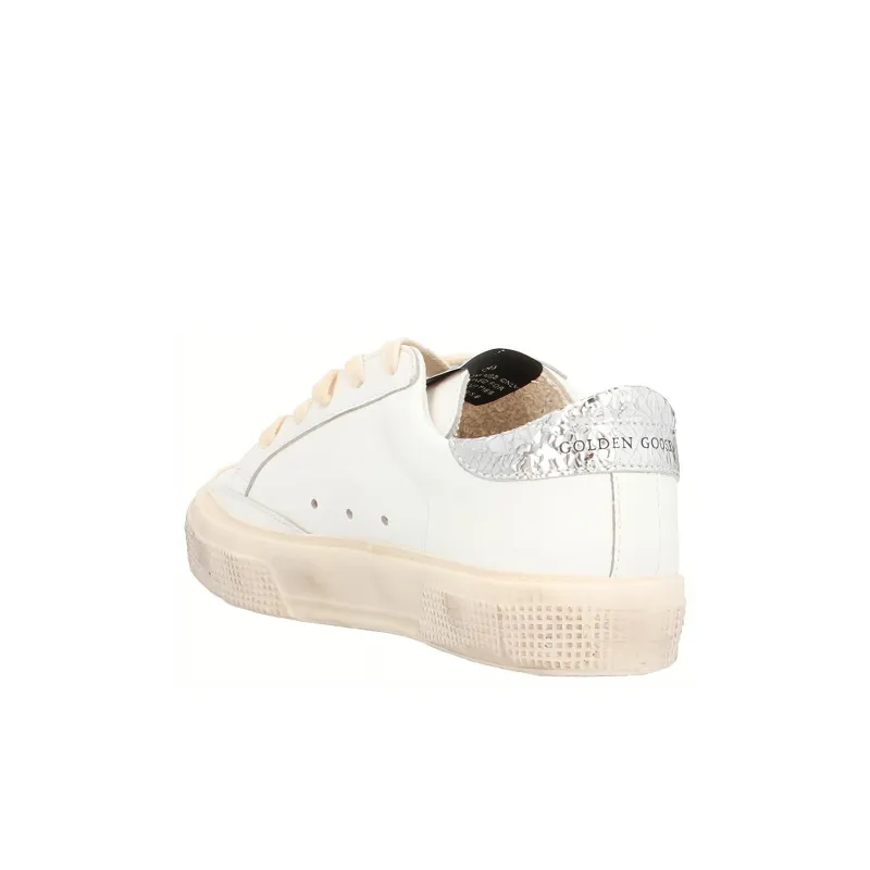 Golden Goose Low Top Kids' Skateboarding Shoes White Pink Kids'-1