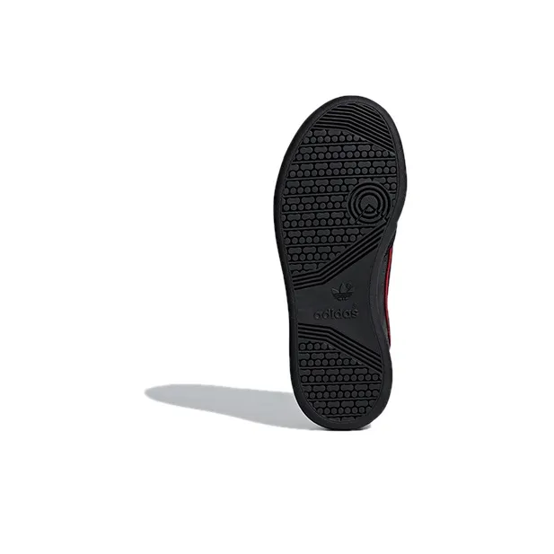 Adidas Originals Continental 80 Low-Top Kids' Skateboarding Shoes Black Children Aged 3-7 Years Old-5