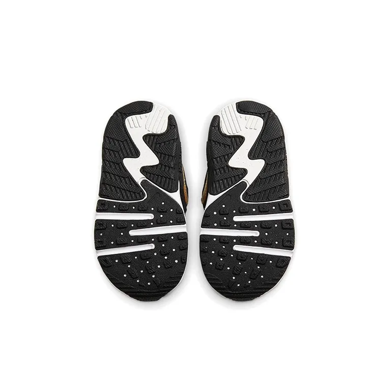 Nike Air Max Excee Abrasion Resistant Mid Top Toddler Shoes Black Gold Infant And Toddler-5