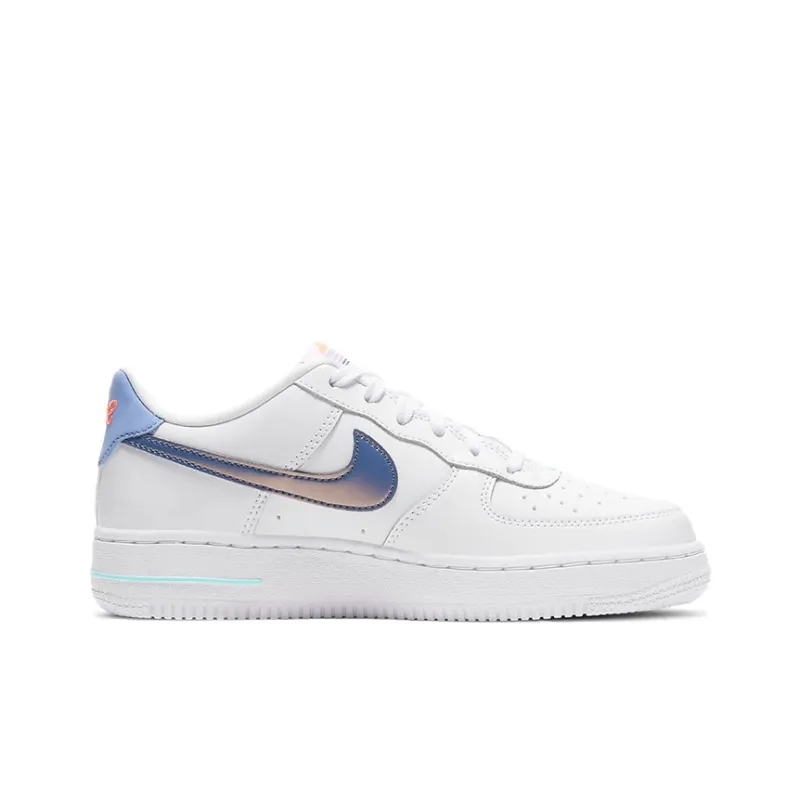 Nike Air Force 1 Low LV8 White Dark Purple GS-1