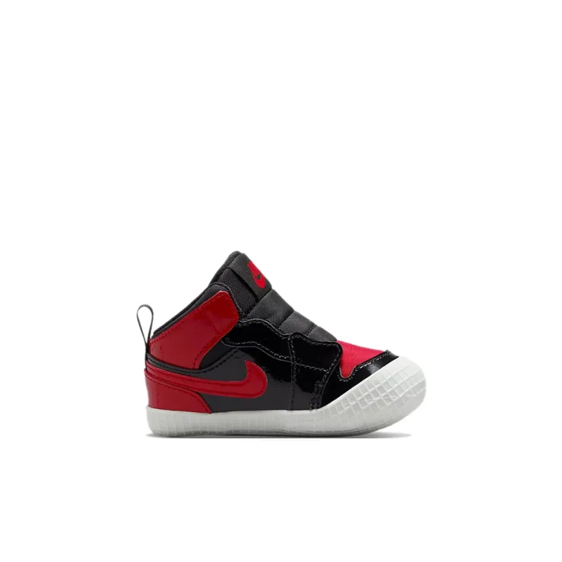 Jordan 1 Crib Bootie Bred Patent I-1