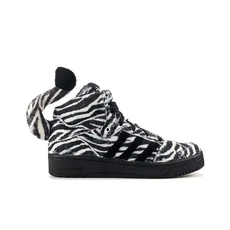 Adidas Js Zebra Black White-1
