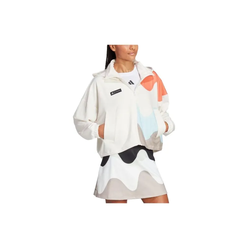 Adidas LA Galaxy Jackets Women's Ecru-2