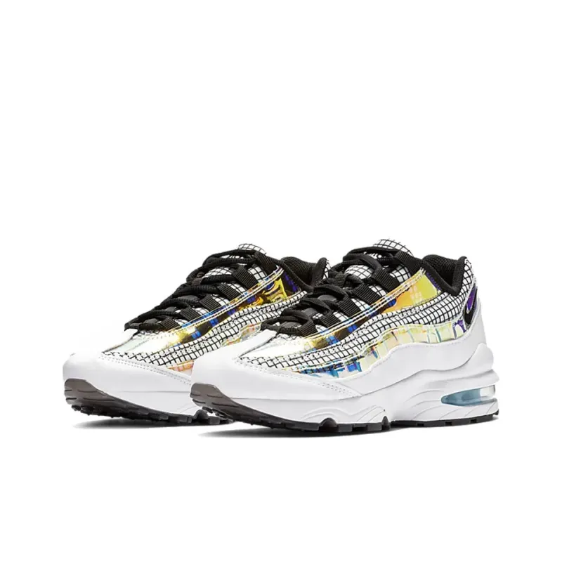 Nike Air Max 95 LV8 White Blue Glaze Black GS-2