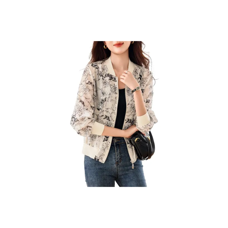 XWI Baseball Jacket Women's White-1