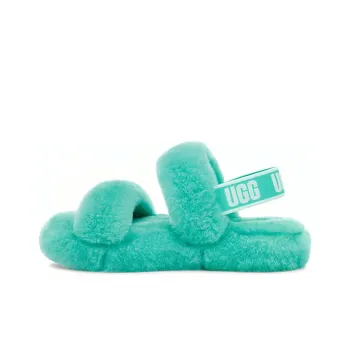 UGG Oh Yeah Children's Sandals Trendy Aqua Green Teenagers