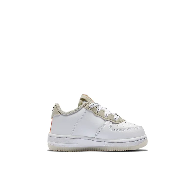 Nike Force 1 LV8 3 White Total Orange TD-1