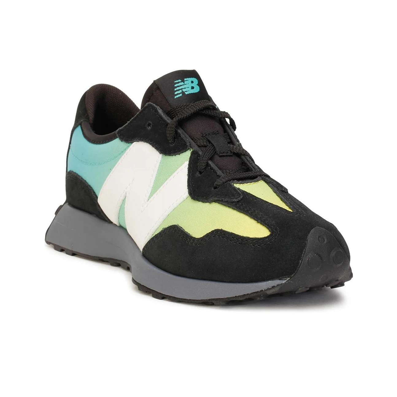New Balance 327 Black Summer Jade GS - POIZON