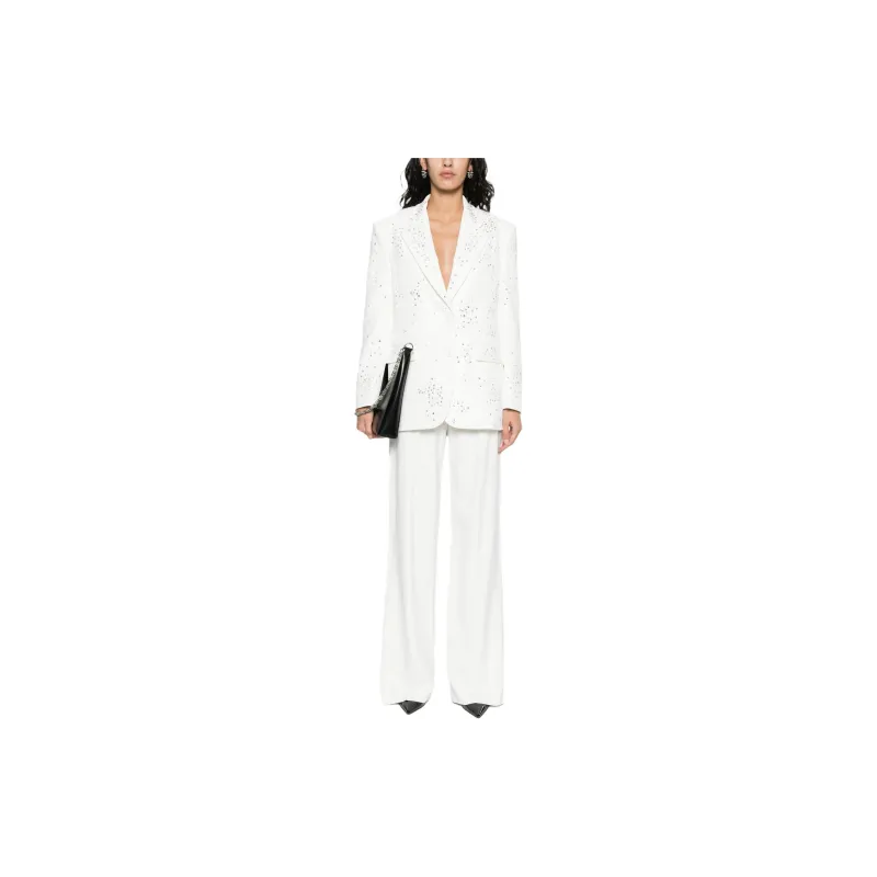 Elisabetta Franchi Single Breasted Embellished Jacket-1