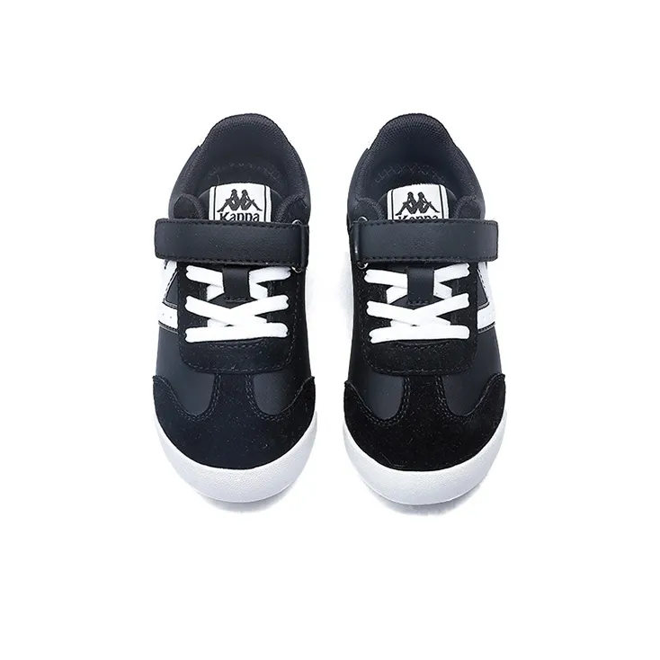 KAPPA KIDS Slip Resistant Anti Kick Cushioning Abrasion Resistant Lightweight Kids Lifestyle Shoes Black Kids'-3