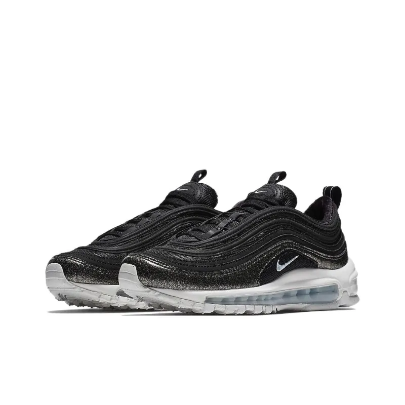 Nike Air Max 97 Slip Resistant Anti Kick Low Top Kids' Running Shoes Black Teenagers-4