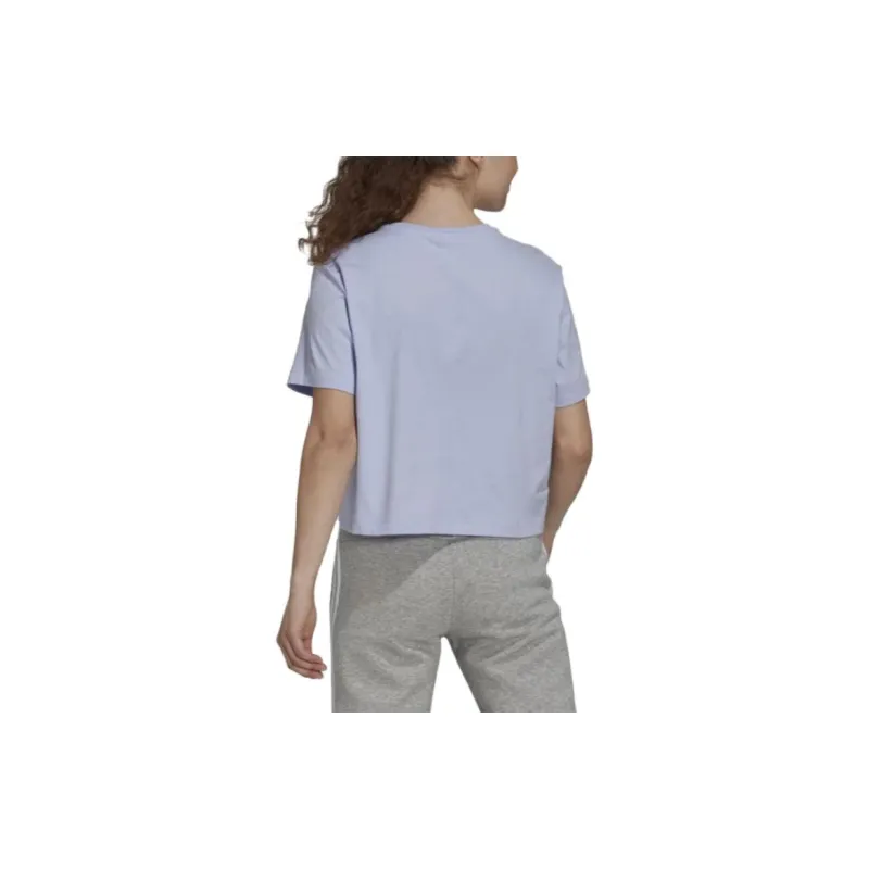 Adidas Crop Tops Women's Purple-2
