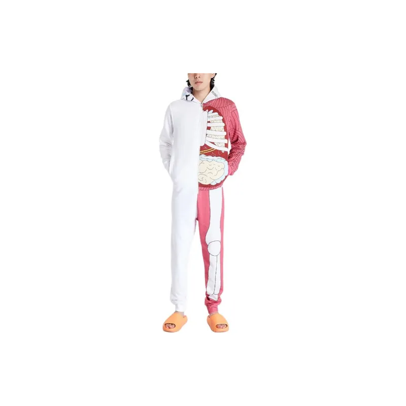 RIPNDIP Jumpsuits Unisex White-2