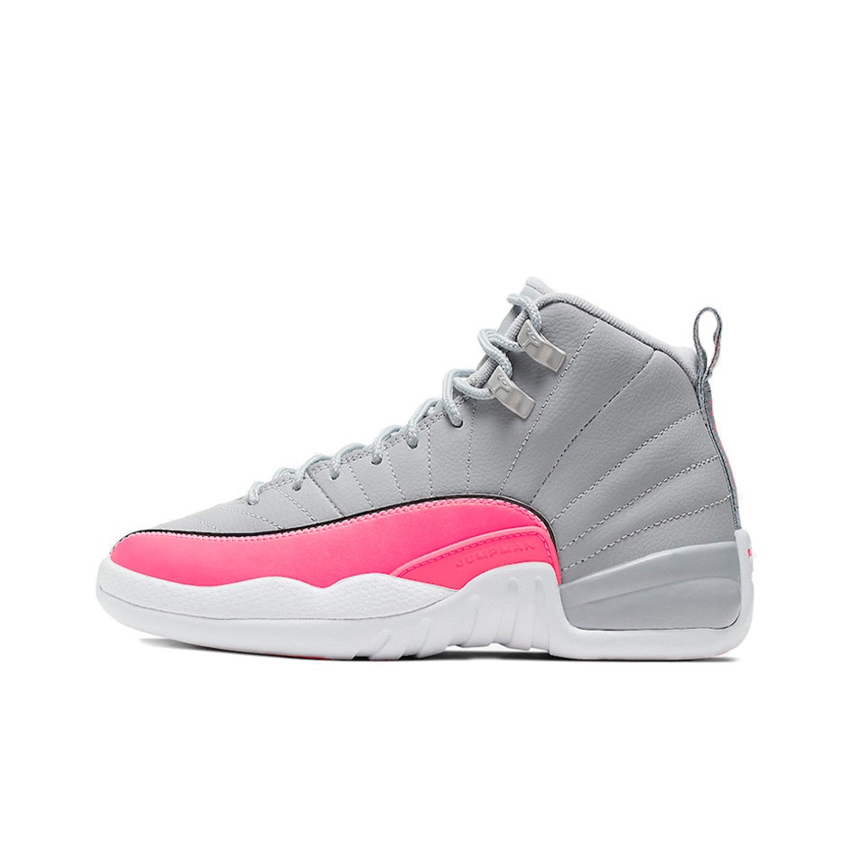 Jordan 12 womens pink best sale