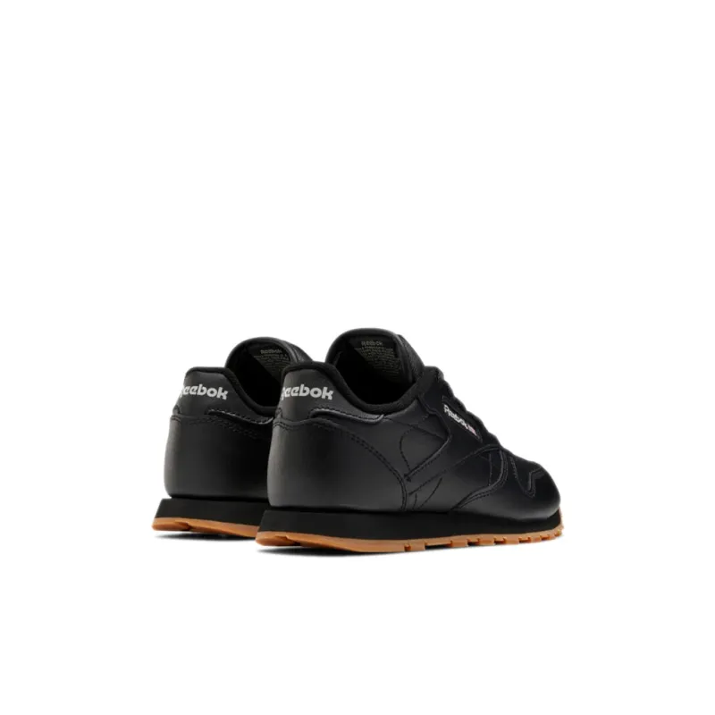 Reebok Reebok Classic  Classic Leather Little Kid 'Black Gum'-4