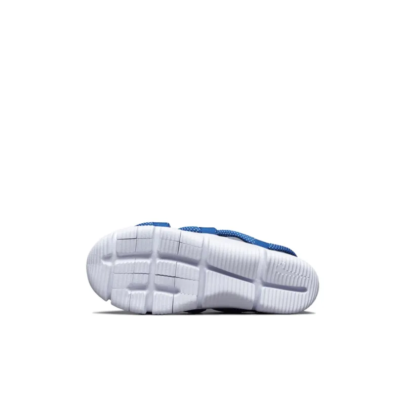 Nike Novice Slip Resistant Cushioning Kids Lifestyle Shoes Gray Blue Children Aged 3 7 Years Old-5