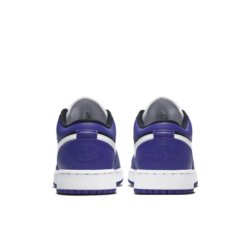Jordan 1 Low Court Purple Black GS-4