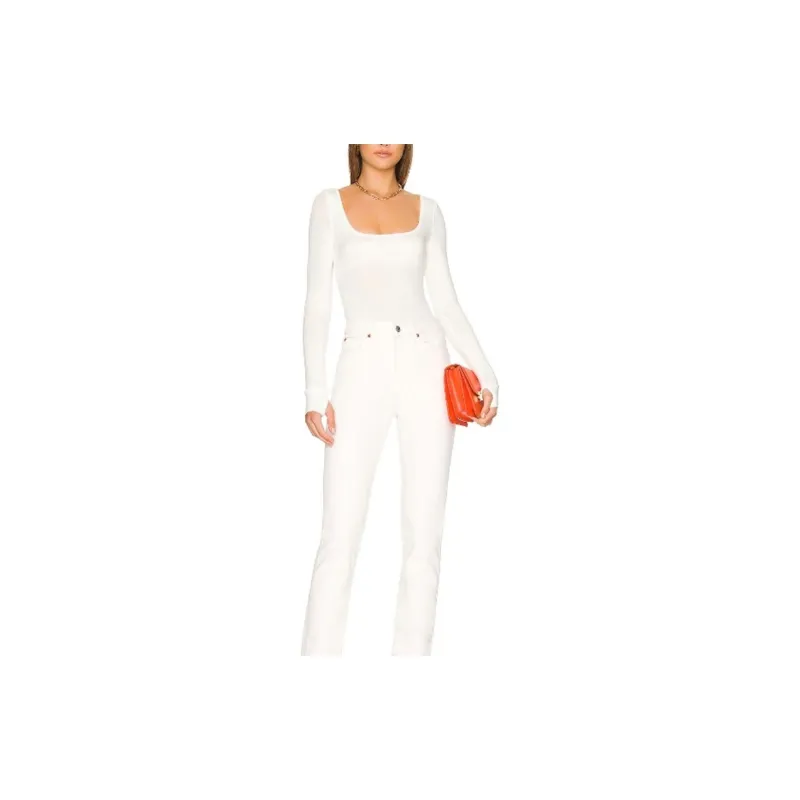 FREE PEOPLE Bodysuits Women's White-1